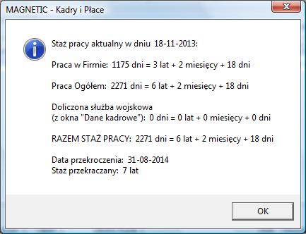 Staż pracy